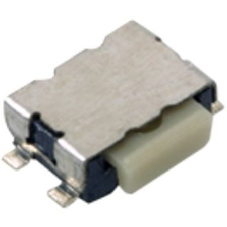 C&K COMPONENTS Keypad Switch, 1 Switches, Spst, Momentary-Tactile, 0.05A, 32Vdc, 2.5N, 2 Pcb Hole Cnt, Solder KMS221GPLFS